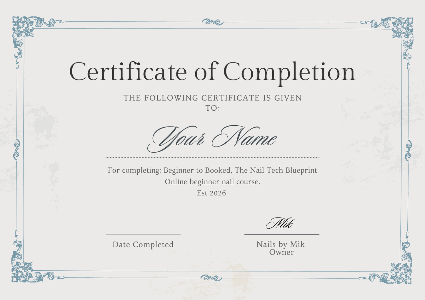 Beginner to Booked: The Nail Tech Blueprint